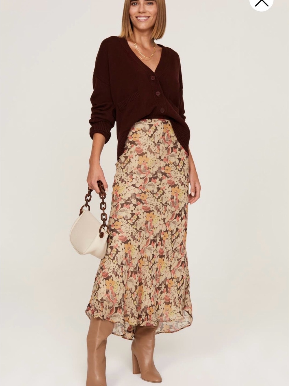 Ralph Lauren Aja Floral Skirt